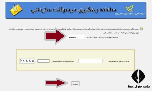 اداره پست استان همدان